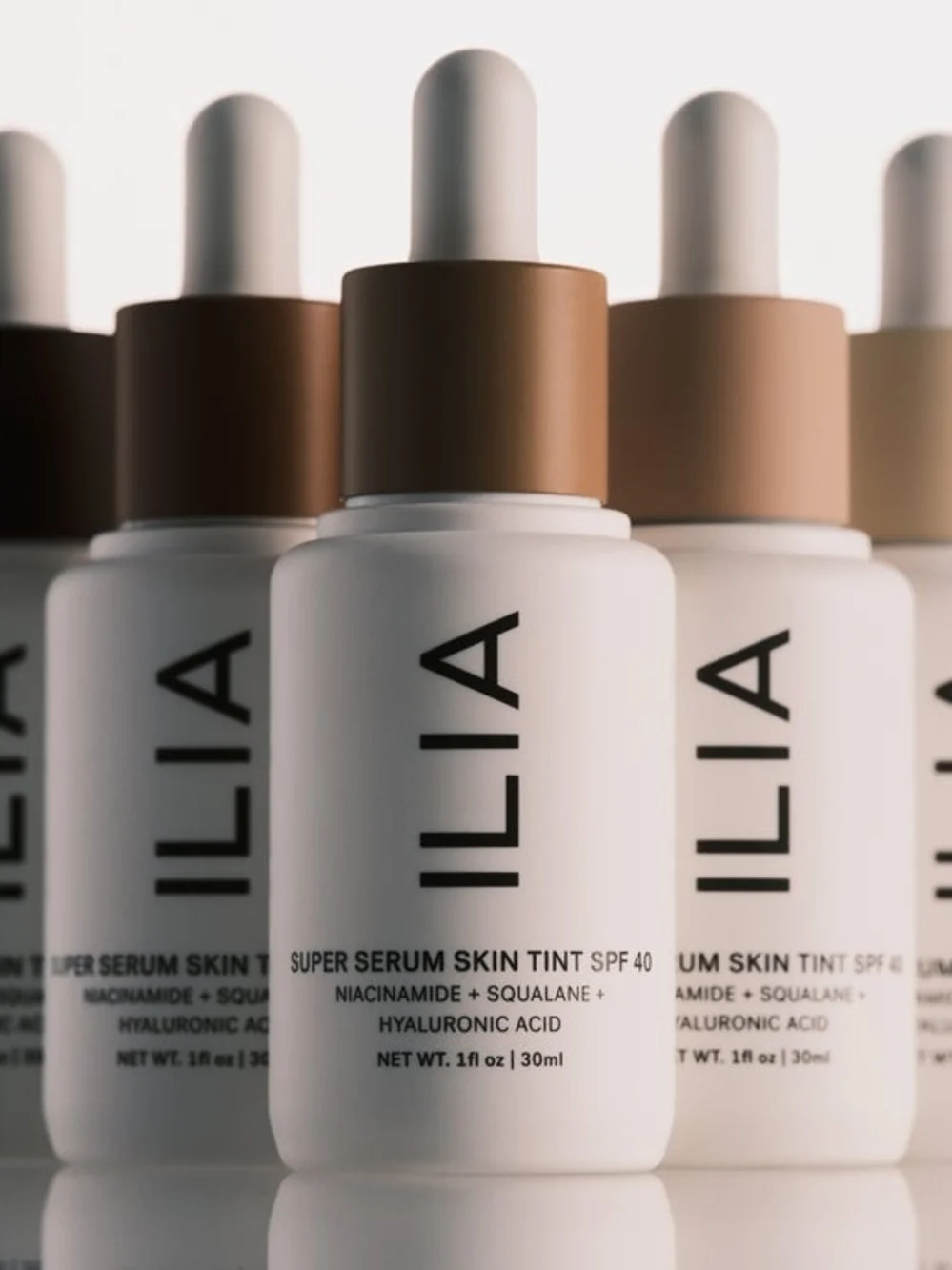 Super Serum Skin Tint Mineral SPF 40 Diaz ST7 Hydrating Dewy Light/Med Coverage